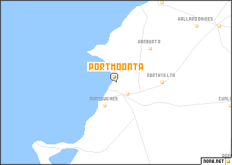 map of Port Moonta