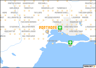 map of Portmore