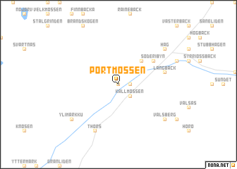 map of Pörtmossen