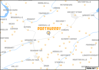 map of Port Murray