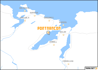 map of Portnancon