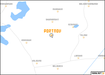 map of Portnov