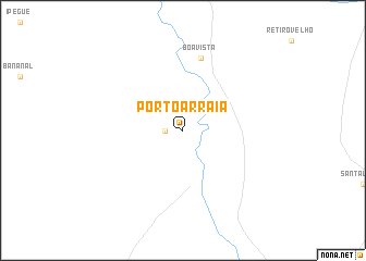 map of Pôrto Arraia