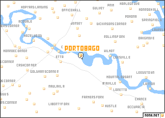 map of Portobago