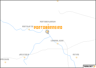 map of Pôrto Barreiro