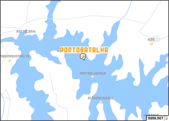 map of Pôrto Batalha