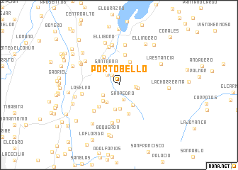 map of Porto Bello