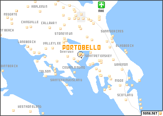 map of Portobello