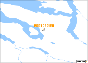 map of Port O\