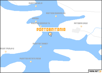 map of Pôrto Britânia