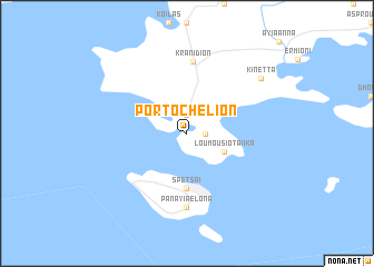 map of Portochélion