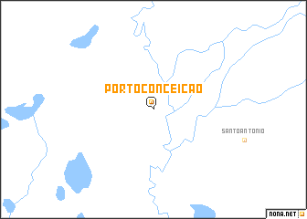 map of Pôrto Conceição