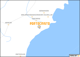 map of Porto Cristo