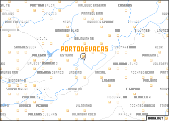 map of Porto de Vacas