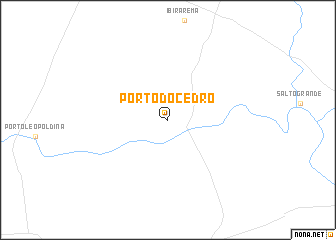 map of Pôrto do Cedro