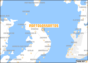 map of Pôrto dos Santos