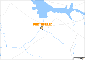 map of Pôrto Feliz