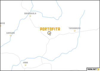 map of Portofita