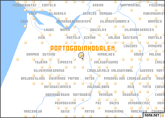 map of Porto Godinho dʼAlém