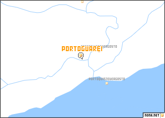 map of Pôrto Guareí