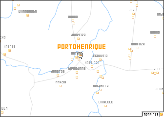 map of Porto Henrique