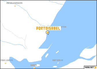 map of Pôrto Isabel