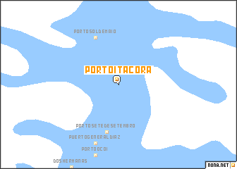 map of Pôrto Itacorá