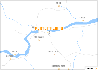 map of Pôrto Italiano