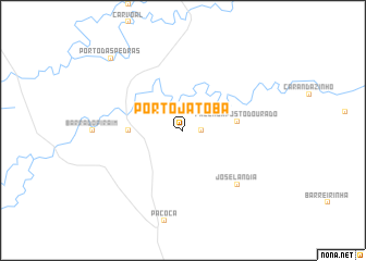 map of Pôrto Jatobá