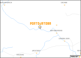 map of Pôrto Jatobá