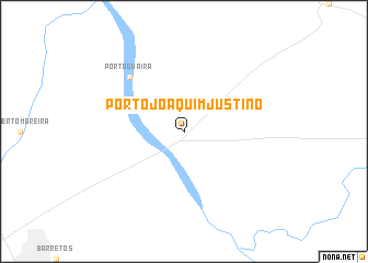 map of Pôrto Joaquim Justino