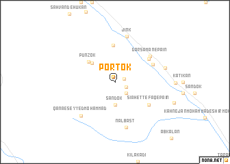 map of Portok