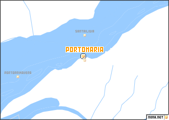 map of Pôrto Maria