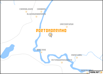 map of Pôrto Morrinho