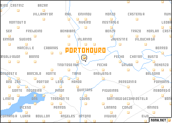 map of Portomouro