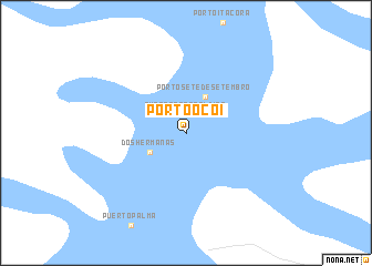 map of Pôrto Ocoí