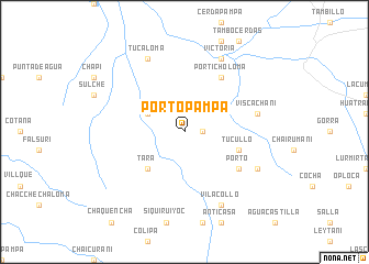 map of Portopampa