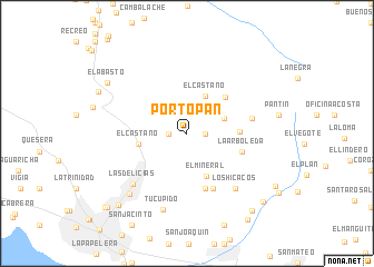 map of Portopan