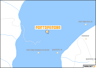 map of Pôrto Perobá