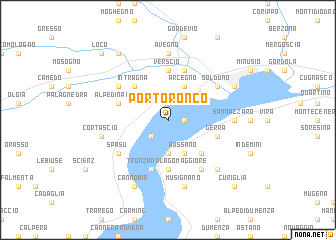 map of Porto Ronco