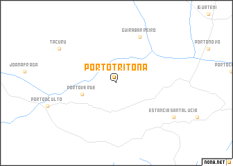 map of Pôrto Tritona