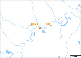 map of Pôrto Velho