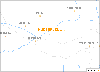 map of Pôrto Verde