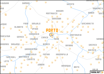 map of Porto