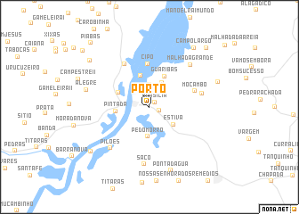 map of Pôrto