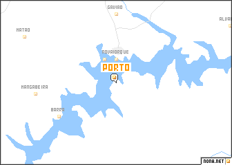 map of Pôrto