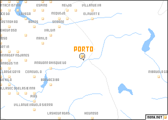 map of Porto