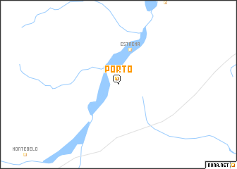 map of Pôrto