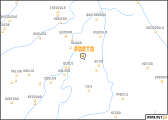 map of Porto