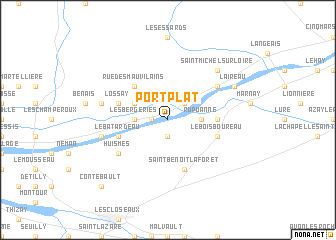 map of Port Plat